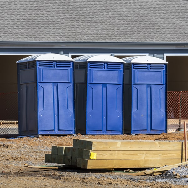 do you offer hand sanitizer dispensers inside the portable restrooms in Dayton Idaho